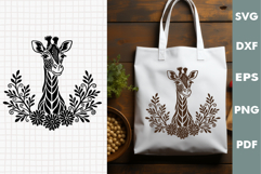 Giraffe Design, Cutting board, Laser cut, Cricut svg Product Image 3