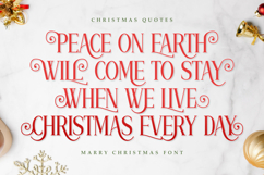 Marry Christmas - Elegant Decorative Font Product Image 3