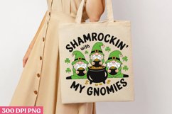 Shamrockin My Gnomies PNG, St Patricks Day Gnome Sublim Product Image 3