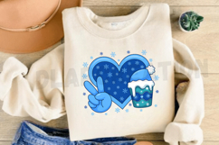 Peace Love Winter Coffee PNG Design Product Image 3