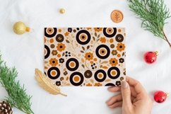 12 Boho Abstract and Floral Digital Paper Instant Download Product Image 3