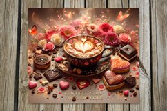 Coffee is my love | 4 Sublimation Tumbler Designs, PNG Product Image 3