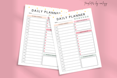 Aesthetic Daily Planner Template | Canva Editable Product Image 2
