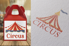 Circus tents cliparts set Product Image 3