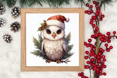 Cozy Winter Animals Clipart, Christmas Clipart Product Image 3
