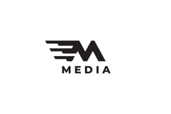 Media Letter M Logo Design Vector Product Image 3