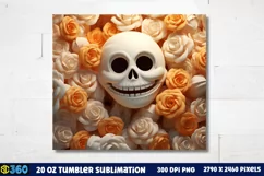 Halloween Tumbler Sublimation Wraps, Tumbler Halloween Product Image 3