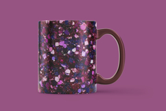 Wine Purple Glitter Digital Paper Product Image 3