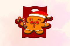 Christmas Gingerbread Man 40 OZ Tumbler, 3D Printinting Product Image 3