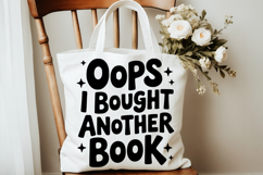 Oops I Bought Another Book PNG and SVG 10 Colors/Variations Product Image 6