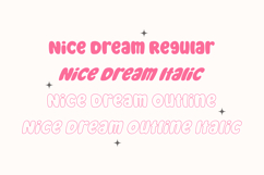 Nice Dream - Cute Bubble Font Product Image 3