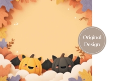 Cute Halloween Tumbler, Pumpkins Tumbler Template Product Image 3