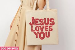 .Jesus loves you PNG, God Is Love Clipart PNG Product Image 1
