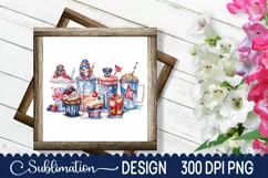 4th Of July Coffee Coffee Sublimation - 4th Of July PNG Product Image 3