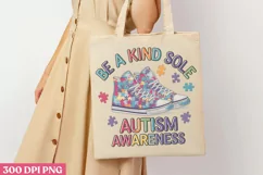 Be A Kind Sole Autism PNG, Autism Sublimation PNG Product Image 3