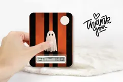 Halloween Ghost Money Card, Halloween Money Card Template Product Image 3