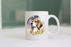 Beagle Dog Watercolor Sublimation Bundle Png Product Image 3