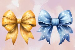 Christmas Tie Bow Sublimation Clipart, Christmas Tie Bow Product Image 4
