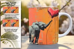 Colorful Pop Art Creatures Mug Design - Springtime Product Image 1