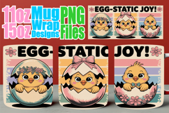 Lively dreams 11oz 15oz sublimation wrap, Easter Product Image 1