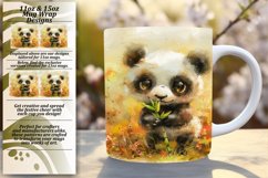 Watercolor Animals &amp; Flowers Mug Designs 11oz/15oz Product Image 1