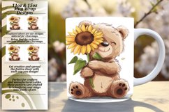 Playful Animal Print Mug Wrap 11oz 15oz Product Image 1