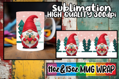Wholesome memories sublimation wrap, Gnomes Product Image 1