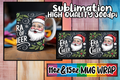 Gentle breezes 11oz 15oz mug wrap, Christmas Product Image 1