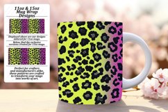 Colorful Glitter Leopard Sublimation Patterns Product Image 1