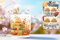 Autumn Views Mug 11oz 15oz Wrap Sublimation Printable Product Image 1