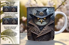Charming Owl Sublimation for Mugs Product Image 1