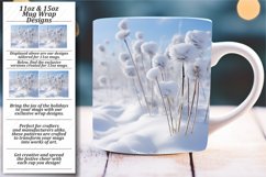 Holiday Scenery 3D Mug Design: 11oz/15oz Product Image 1