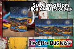 Stunning Nature Scenes Mug Wrap Sublimation 11oz 15oz Product Image 1