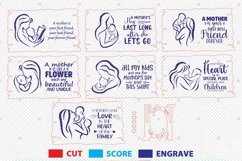 Mother‘s Day Sign Svg, Gift For Mom ,Mothers Laser Cut File Product Image 2