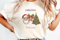 Retro Christmas Sublimation, Christmas Png Product Image 3