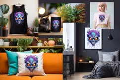 Halloween Skull design PNG/JPEG Product Image 3