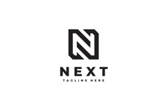 Next - Letter N Logo Design Vector Template Product Image 3