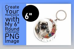 Trendy Dog Design Sublimation Car Coaster Product Image 1