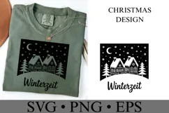 Winterzeit Svg | Christmas svg | Shirt Svg Product Image 1