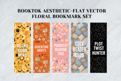 Pastel BookTok Aesthetic Flower Bookmark Set Product Image 3