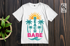 Ocean Child Summer Beach Clipart PNG Sublimation Product Image 3