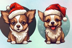 Christmas Dogs Sublimation Clipart Bundle, Christmas Bundle Product Image 4