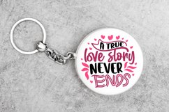 A true love story never ends SVG Product Image 3