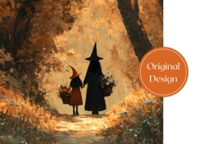 Halloween Witches Tumbler, Kids Halloween Tumbler Wrap Product Image 3