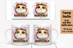 Funny Quotes Mug Wrap Sublimation Product Image 1