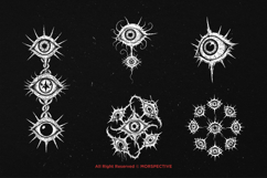 10 Bundle Dark Art Eyes Devil Demon Watcher The Eye Horror Product Image 5