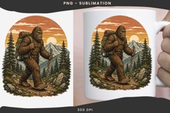 Big foot png design for T-shirts Product Image 3