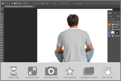 T Shirt Studio Mockup Product Image 2