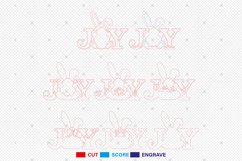 Multilayer Easter Joy Art SVG Product Image 2