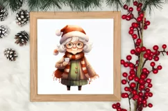 Hand Drawn Cozy Christmas Clipart, Christmas PNG Product Image 3